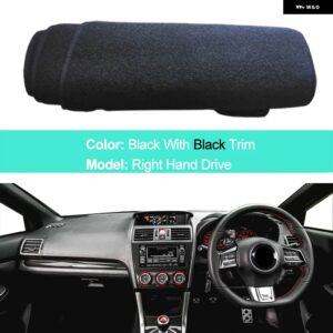 スバル ダッシュボード カバー ケープ WRX 2015-2021 自動サンシェード パッド WRX STI 2015-2021 - RHD-Black