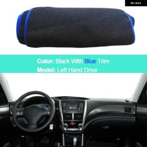 スバル インナーダッシュボード カバー クッション フォレスター 2009-13 シェード ダッシュボード カバー - blue