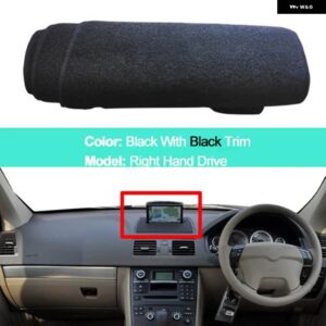 ボルボ 2 層インナーダッシュボード カバー クッション サンシェード ダッシュボード パッド ケープ XC90 2002 - 2011 2012 2013 - gold