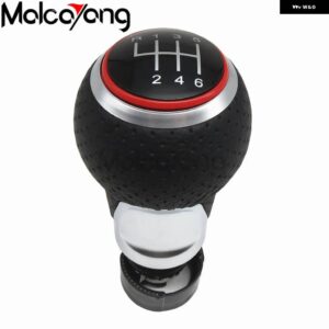 アウディ ギアシフトノブ シュコダシート A3 A4 B6 B7 B8 A6 S4 B8 8K A5 8T Q5 8R フォルクスワーゲン V-W パサート ゴルフ MK6 12MM - 6 speed