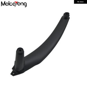 BMW ブラック/ベージュ車インナー ドアハンドル E70 E71 E72 X5 X6 2007-2013 パネルプルトリムカバー 51416969402 インテリア ドアハンドル - Black(one the right)