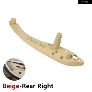 BMW F30 F31 LCI 3シリーズ F80 M3 F32 F34 F35 F36 F82 M4 316D フロントリア 車内インナー ドアプル ハンドルカバー - Beige-Rear Right