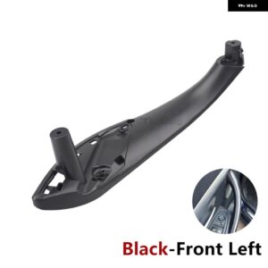 BMW F30 F31 LCI 3シリーズ F80 M3 F32 F34 F35 F36 F82 M4 316D フロントリア 車内インナー ドアプル ハンドルカバー - Black-Front Left
