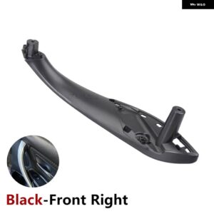 BMW F30 F31 LCI 3シリーズ F80 M3 F32 F34 F35 F36 F82 M4 316D フロントリア 車内インナー ドアプル ハンドルカバー - Black-Front Right