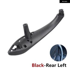 BMW F30 F31 LCI 3シリーズ F80 M3 F32 F34 F35 F36 F82 M4 316D フロントリア 車内インナー ドアプル ハンドルカバー - Black-Rear Left