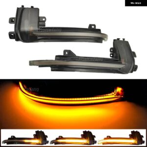 アウディ 2個 ダイナミック ウィンカー LED サイドミラー インジケータ ウインカーリピーターライト A3 8P A4 A5 B8 Q3 A6 C6 S6 B8.5 S5 RS5 RS4 - B8.5