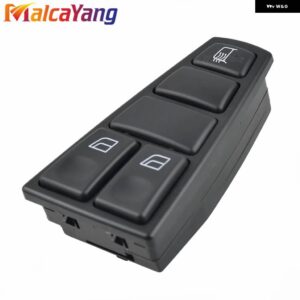 ボルボ 24V 運転席側電動パワーウィンドウ スイッチ ブラック 20752914 20752917 トラック FM12 FH12 に適合 - 20752914