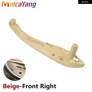 BMW インナー ドアハンドル プルトリムカバー カー 51417279311 3シリーズ 2014-2018 F30 316D 318D 320D F31 320I 325D - Beige-Front Right