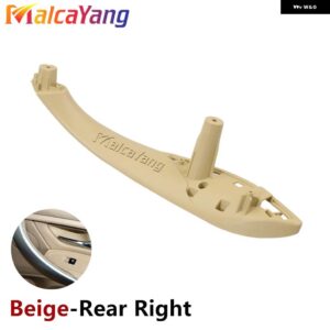 BMW インナー ドアハンドル プルトリムカバー カー 51417279311 3シリーズ 2014-2018 F30 316D 318D 320D F31 320I 325D - Beige-Rear Right