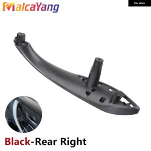 BMW インナー ドアハンドル プルトリムカバー カー 51417279311 3シリーズ 2014-2018 F30 316D 318D 320D F31 320I 325D - Black-Rear Right