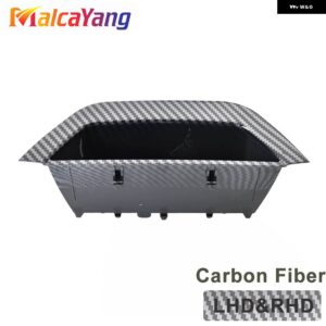 BMW 車 インテリア ドアハンドル インナードアパネルハンドルプルトリムカバー X3 X4 F25 F26 2010-2017 - Carbon Fiber