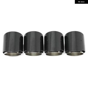 BMW 4個 カーボン排気のヒント F87 M2 F80 M3 F82 F83 M4 マフラー ID 70MM インレットマフラー ノズル排気 システム - Carbon　Fiber　B