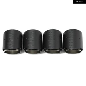 BMW 4個 カーボン排気のヒント F87 M2 F80 M3 F82 F83 M4 マフラー ID 70MM インレットマフラー ノズル排気 システム - Carbon　Fiber　D