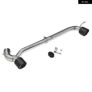 BMW カーボン排気先端 F30 F31 320I 318I M スポーツカーのマフラー 304 ステンレスマフラー 先端バンパー - 318i　M　sport　C　F　B