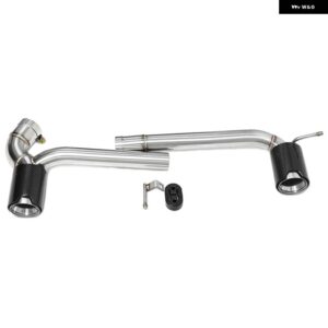 BMW カーボン排気先端 F30 F31 320I 318I M スポーツカーのマフラー 304 ステンレスマフラー 先端バンパー - 320i　M　sport　C　F　C
