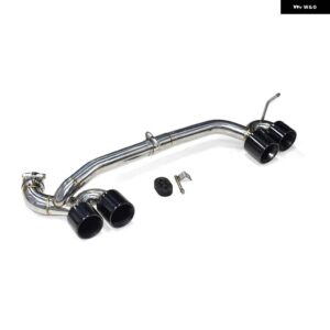 BMW デュアルマフラー 先端 F30 F31 320I F32 F33 420I 430I 2013-2016 アップ M3 M4 ルッククアッド排気先端マフラー テールパイプノズル - 320i　Black