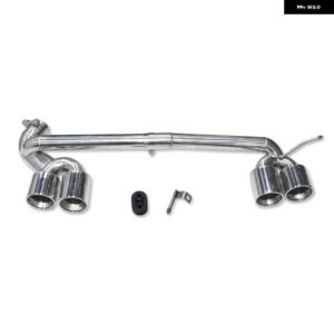BMW デュアルマフラー 先端 F30 F31 320I F32 F33 420I 430I 2013-2016 アップ M3 M4 ルッククアッド排気先端マフラー テールパイプノズル - 318i　Silver