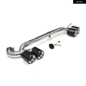 BMW デュアルマフラー 先端 F30 F31 320I F32 F33 420I 430I 2013-2016 アップ M3 M4 ルッククアッド排気先端マフラー テールパイプノズル - 318i　　Carbon　Fiber　B