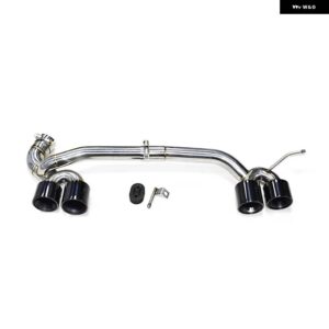 BMW デュアルマフラー 先端 F30 F31 320I F32 F33 420I 430I 2013-2016 アップ M3 M4 ルッククアッド排気先端マフラー テールパイプノズル - 318i　Black
