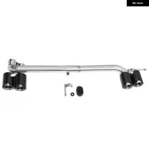 BMW カーボン排気チップクワッドマフラー テールパイプ F30 F31 320I 330I F33 F34 428I 420I 425I M スポーツマフラー 先端 - CF　C　48mm