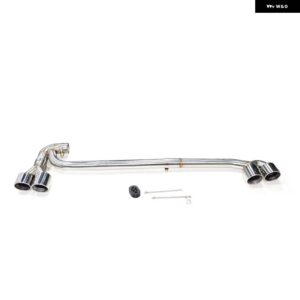 BMW 304 ステンレスの排気先端 F25 X3 F26 X4 マフラー クワッド排気先端シングルインナーテールパイプ排気 システム ノズル - Silver