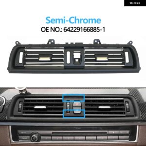 BMW フロントコンソール セントラルエアコン AC ベントグリル 5シリーズ F10 F11 520I 523I 525I 528I 535I 64229166885 64229209136 - Semi Chrome