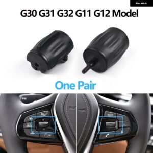 BMW 多機能ステアリング ホイールキーコントロールノブ ボタン F30 F35 F34 F36 F10 F11 F12 F07 F01 F02 G30 G31 G32 G11 G12 - G30 G31 one pair