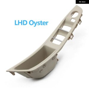 BMW LHD RHD インテリア ドアプル ハンドル アームレスト パネルトリムミラーし折りたたみボタン 5シリーズ F10 F11 F18 520 523 525 528 530 - LHD Oyster