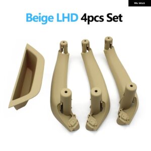 BMW LHD インテリア 運転席側助手席 ドアプル ハンドル アームレスト パネルカバー トリム X3 X4 F25 F26 2010-2016 - LHD　4PCS　Beige
