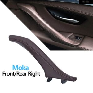 BMW LHD RHD インテリア 助手席ドアレザープルハンドルアセンブリ 5シリーズ F10 F11 F18 520I 523I 525I 528I 535I用 - Moka Right