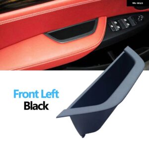 BMW LHD RHD ハンドル用席ドア プラスチック プルハンドル アームレスト パネルカバー トリム X3 X4 F25 F26 2010-2016 - LHD Black