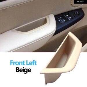 BMW LHD RHD ハンドル用席ドア プラスチック プルハンドル アームレスト パネルカバー トリム X3 X4 F25 F26 2010-2016 - LHD Beige