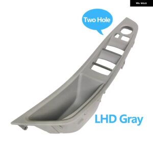 BMW LHD RHD インテリア ドア アームレスト パネルプルハンドルカバー トリム交換用 5シリーズ F10 F11 520 523 525 528 530 - LHD Gray