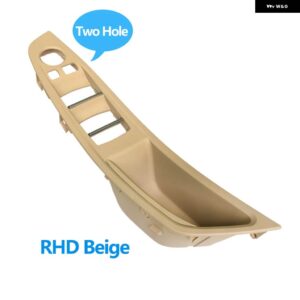 BMW LHD RHD インテリア ドア アームレスト パネルプルハンドルカバー トリム交換用 5シリーズ F10 F11 520 523 525 528 530 - RHD Beige