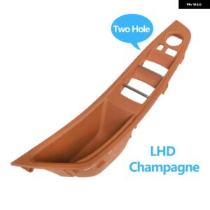 BMW LHD RHD インテリア ドア アームレスト パネルプルハンドルカバー トリム交換用 5シリーズ F10 F11 520 523 525 528 530 - LHD Champagne