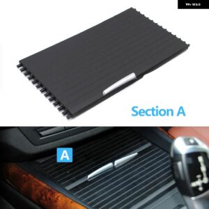 BMW 車内ドリンクカップホルダー カバー トリムジッパーローリングカーテン X5 X6 E70 E71 E72 2007-2014 - Section　A