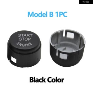 BMW 自動 エンジン スタートストッププッシュボタン 3 5 6 7シリーズ F10 F11 F01 F02 F07 F06 F12 F15 F16 F25 F26 F30 F34 G11 G30 G20 - Model B Black