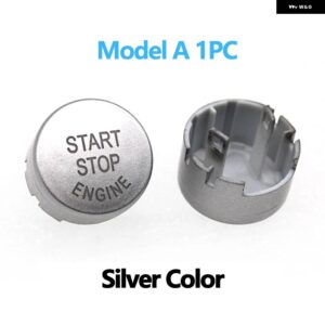 BMW 自動 エンジン スタートストッププッシュボタン 3 5 6 7シリーズ F10 F11 F01 F02 F07 F06 F12 F15 F16 F25 F26 F30 F34 G11 G30 G20 - Model A Silver