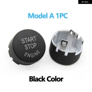 BMW 自動 エンジン スタートストッププッシュボタン 3 5 6 7シリーズ F10 F11 F01 F02 F07 F06 F12 F15 F16 F25 F26 F30 F34 G11 G30 G20 - Model A Black