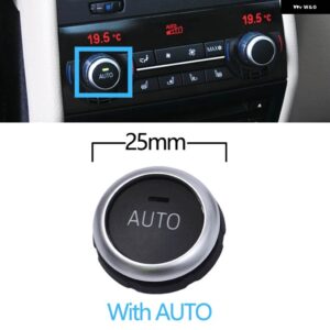 BMW リア空調温度調整回転ノブ 制御ボタン 5 6 7シリーズ F10 F06 F12 F07 F01 F02 - With AUTO