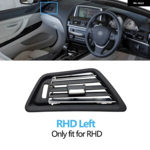 BMW LHD RHD フロントリア 空調 AC ベントグリル アウトレット パネルカバー 6シリーズ F06 F12 F13 630 635 640 645 650 2011-2018 - rhd　left