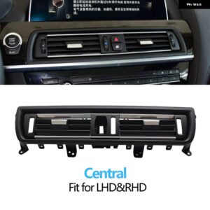 BMW LHD RHD フロントリア 空調 AC ベントグリル アウトレット パネルカバー 6シリーズ F06 F12 F13 630 635 640 645 650 2011-2018 - central