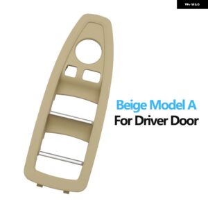 BMW LHD RHD 車内ドア窓リフトスイッチ カバー トリム 1 3シリーズ F20 F30 F31 F34 F35 318I 320I 330I 335I - Beige A Driver Door