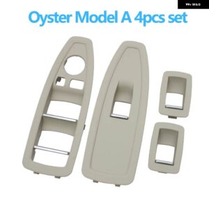 BMW LHD RHD 車内ドア窓リフトスイッチ カバー トリム 1 3シリーズ F20 F30 F31 F34 F35 318I 320I 330I 335I - Oyster A 4PCS SET