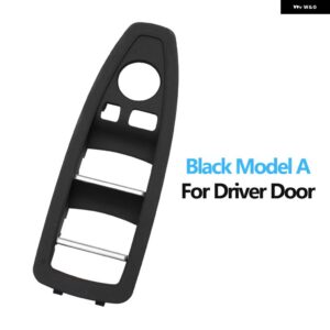 BMW LHD RHD 車内ドア窓リフトスイッチ カバー トリム 1 3シリーズ F20 F30 F31 F34 F35 318I 320I 330I 335I - Black A Driver Door