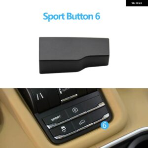 ポルシェ カーセンターコンソール ドライブモードトラクションコントロールマルチスイッチ スポーツボタン カイエン 7P5 2010-2018 7P5 - Sport Button 6