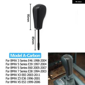 BMW ギアシフトノブ レバースティック交換 1 3 5 7 X3 X5 Z3 Z4 E81 E82 E85 E90 E91 E46 - Carbon Model A