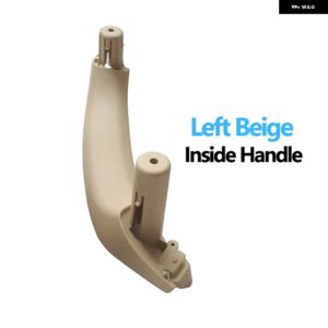 BMW RHD インテリア ドアプル ハンドル アームレスト パネルカバー交換 X3 X4 F25 F26 2010-2016 - 1pc　left　beige
