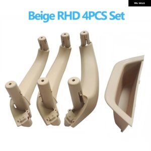 BMW RHD インテリア ドアプル ハンドル アームレスト パネルカバー交換 X3 X4 F25 F26 2010-2016 - rhd　set　beige
