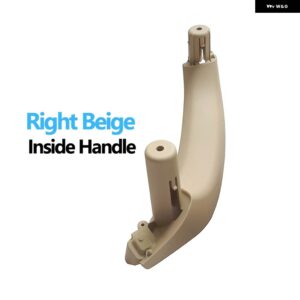 BMW RHD インテリア ドアプル ハンドル アームレスト パネルカバー交換 X3 X4 F25 F26 2010-2016 - 1pc　right　beige